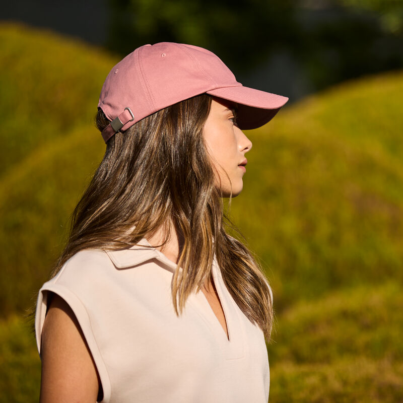 B26N EarthAware® Organic Cotton Studio Cap in Rose Pink lifestyle shot